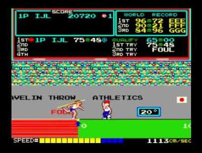 Konami's Track & Field